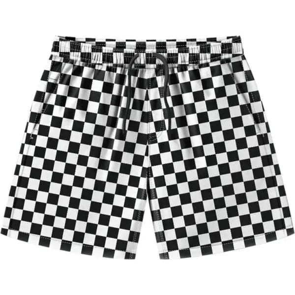 Vans RANGE RELAXED Pánske krátke nohavice, čierna, veľkosť XXL