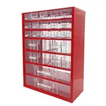 TOKOZ - Zásuvkový organizér 09 / 15S, 4M, 2L - RAL 3002 - Červená (6720)