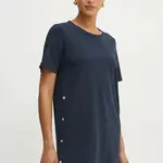 Tričko Liu Jo tmavomodrá barva, TA5255 JS088