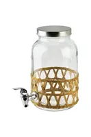 Dávkovač vody s vekom a kohútikom Affek Design Modern Kitchen 3,5 L