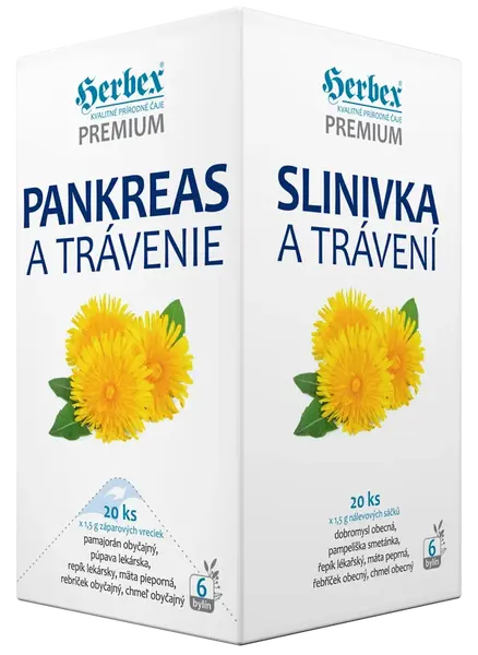 HERBEX Pankreas a trávenie