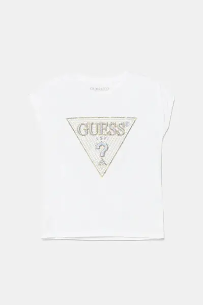 Dětské tričko Guess bílá barva, K5GI12 K6YW4