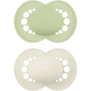 MAM Original 16m+ dudlík Green/ Beige 2 ks