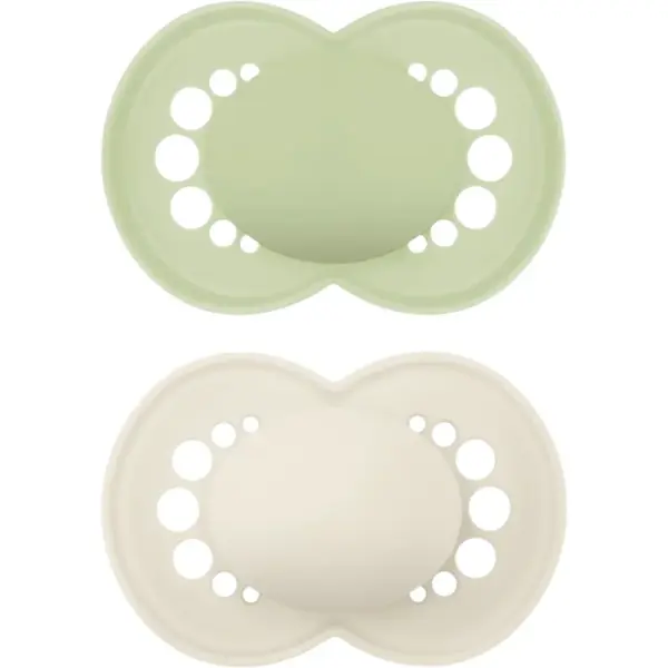 MAM Original 16m+ dudlík Green/ Beige 2 ks