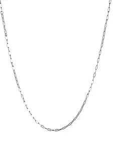 Kapten & Son Retiazka 'Necklace Lock Silver'  strieborná