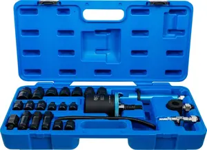 BGS technic Pneumatický stahovák vstřikovačů diesel, s adaptéry, sada 24 dílů - BGS 74512