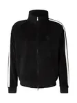 JACK & JONES Prechodná bunda 'JCOATHLETICO'  čierna / biela