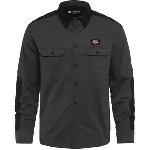 Horsefeathers PROM Pánska cyklistická košeľa, tmavo sivá, veľkosť