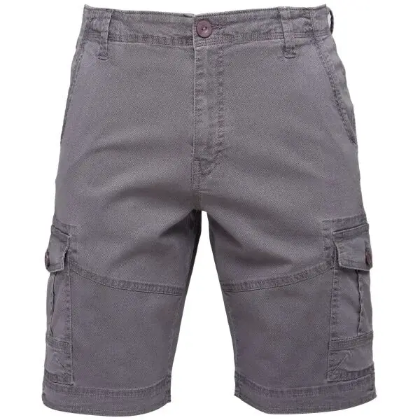 LOAP VADAR Pánske voľnočasové šortky, sivá, veľkosť