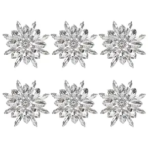 6Pcs Alloy Garment Accessories