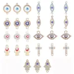 Alloy Rhinestone Links connectors