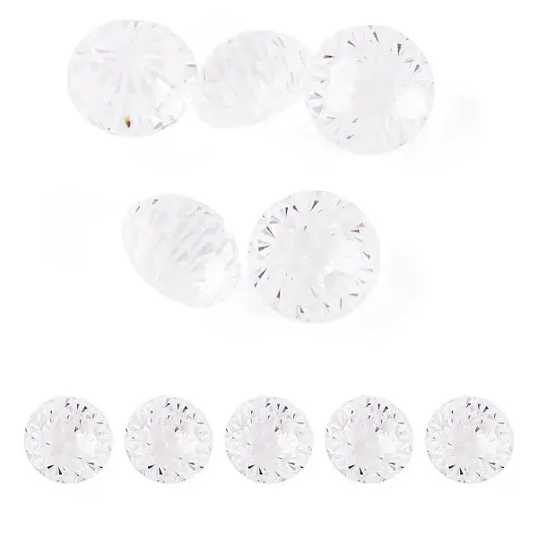 Cubic Zirconia Caqbochons