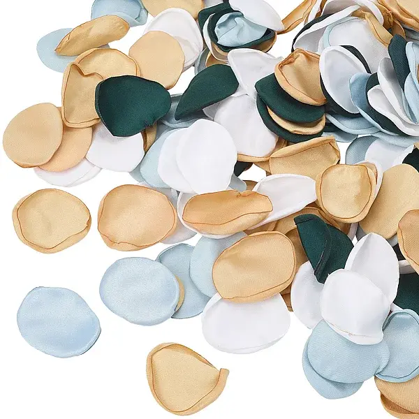 200Pcs Polyester Artificial Rose Flower Petals