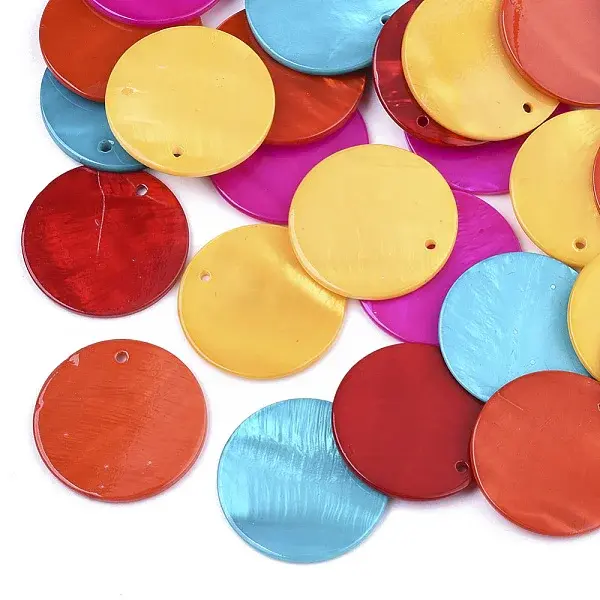 Natural Freshwater Shell Pendants