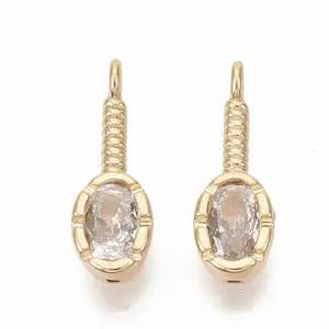 Brass Cubic Zirconia Charms