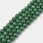 Natural Mashan Jade Round Beads Strands