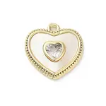 Natural White Shell Charms