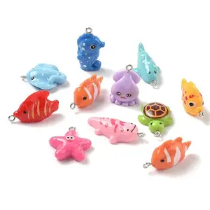 Opaque Resin Pendants