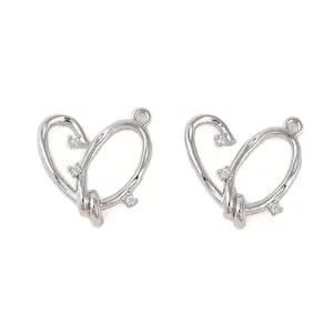 Brass Pendants with Clear Glass