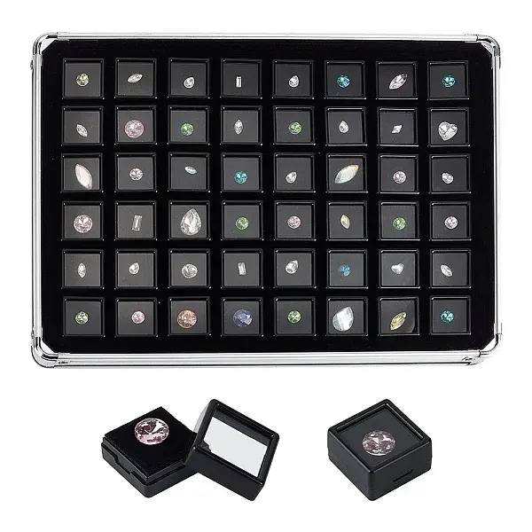48 Grids Aluminum Boxes