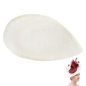 Linen Mini Hat Fascinator Base