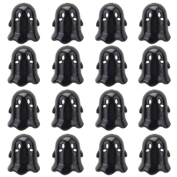 30Pcs Opaque Acrylic Beads