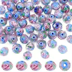 Handmade Gold Sand Lampwork Beads Strands