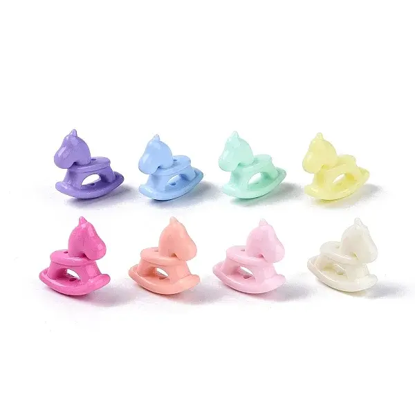 Opaque Plastic Beads