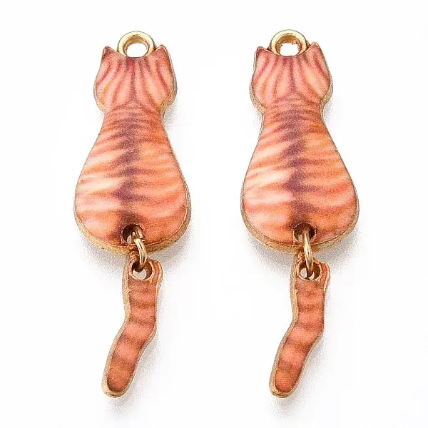 Painted Alloy Pendants