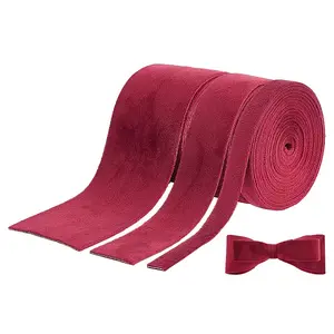3 Rolls 3 Styles Velvet Ribbon