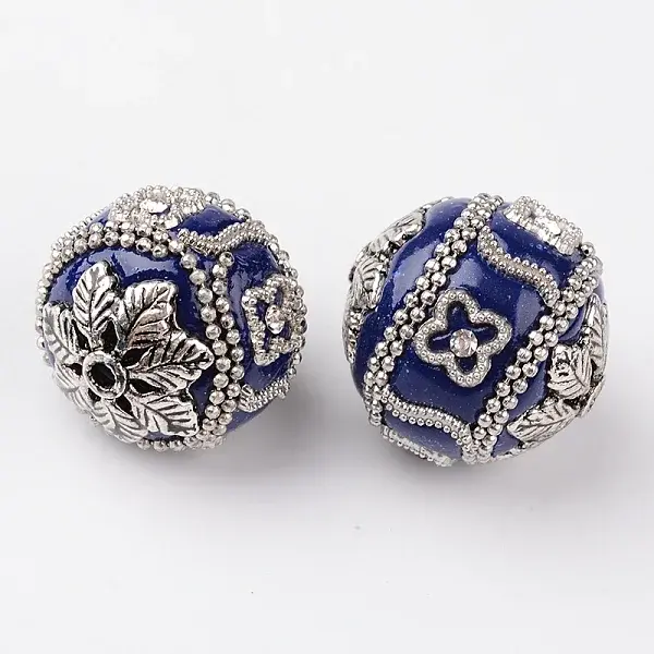 Round Handmade Indonesia Beads