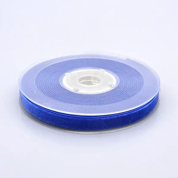 Polyester Velvet Ribbon for Gift Packing and Festival Decoration