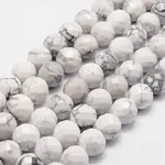 Natural Howlite Beads Strands