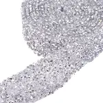 Glitter Resin Hotfix Rhinestone(Hot Melt Adhesive On The Back)