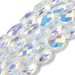 Electroplate Glass Beads Strands