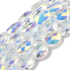 Electroplate Glass Beads Strands
