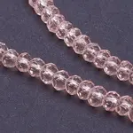 Transparent Glass Beads Strands