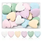 18Pcs 6 Colors Wood Beads