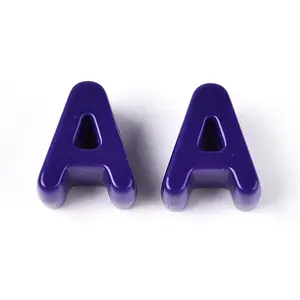 Opaque Acrylic European Beads