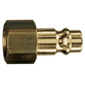 EWO Rychlospojka vzduchová – samec, vnitřní závit 1/4”, mosazná