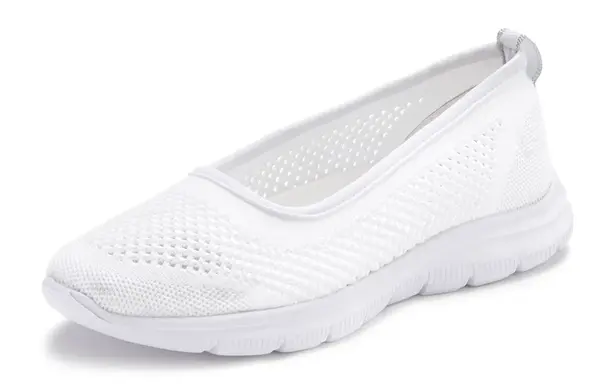 LASCANA Baleríny  biela