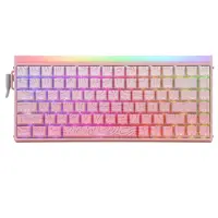 AULA HERO84 75% Wired Magnetic Gaming Keyboard 84-Key Hall Effect Switch 8000Hz Polling Rate RGB Backlit Adjustable Actuation