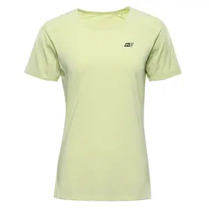 Dámské rychleschnoucí triko s cool dry alpine pro basika žlutá xl
