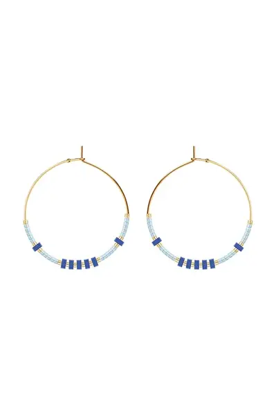 Pozlacené náušnice Lilou