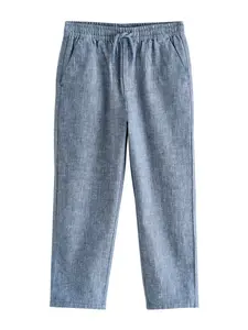 Next Nohavice  modrá melírovaná