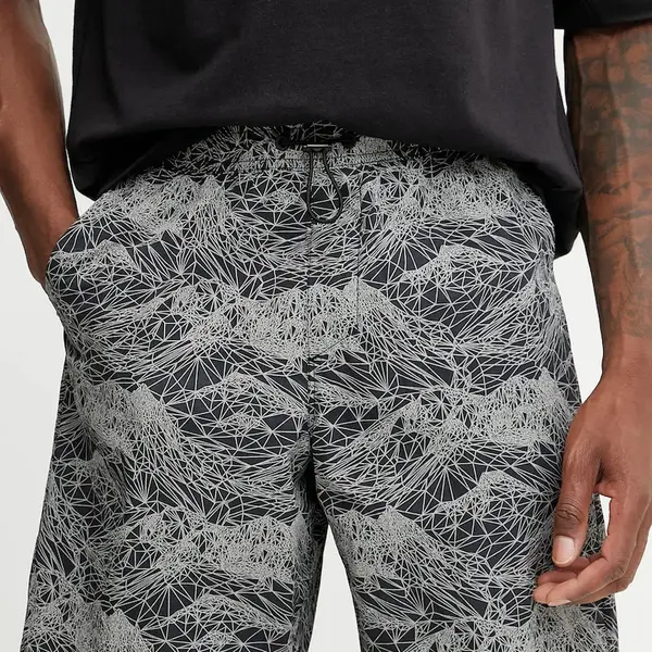 Kraťasy Oakley pánské, šedá barva, FOA406856