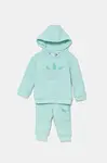 Kojenecká tepláková souprava adidas Originals tyrkysová barva, JC6590