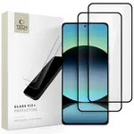 Tech-Protect Tvrzené sklo Fit+ Xiaomi Redmi Note 14 4G / 5G, černé, 2 kusy