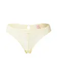 Hunkemöller Nohavičky 'Andrea'  pastelovo žltá