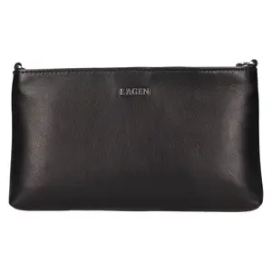 Menšia dámska crossbody kabelka Lagen Polia - čierna